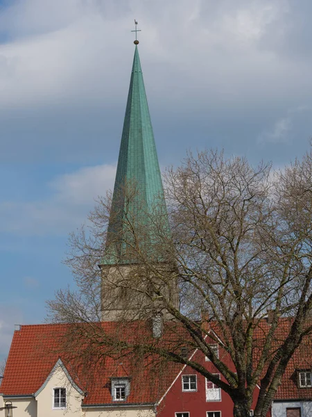 Die Stadt Borken Westfalen — Stockfoto