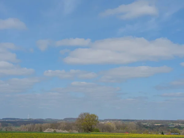 Маленьке Село Дарфельд Німецькому Баумберзі — стокове фото