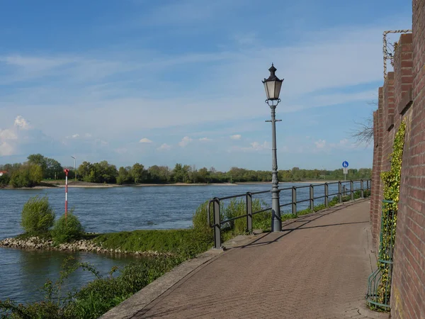 Rees River Rhine Germany — Stock Photo, Image