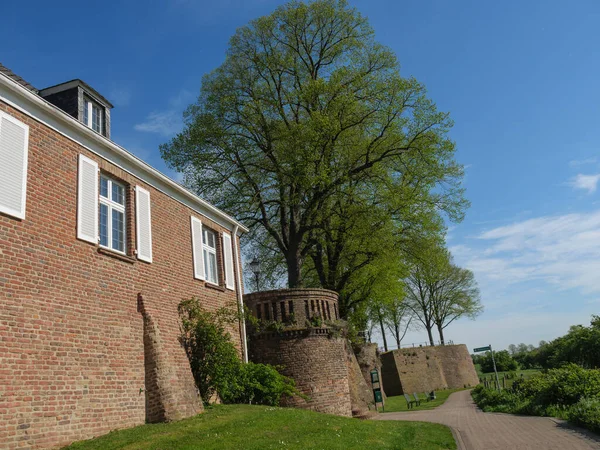 Rees Vid Floden Rhine Tyskland — Stockfoto