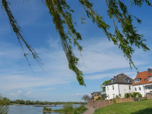 Rees Vid Floden Rhine Tyskland — Stockfoto