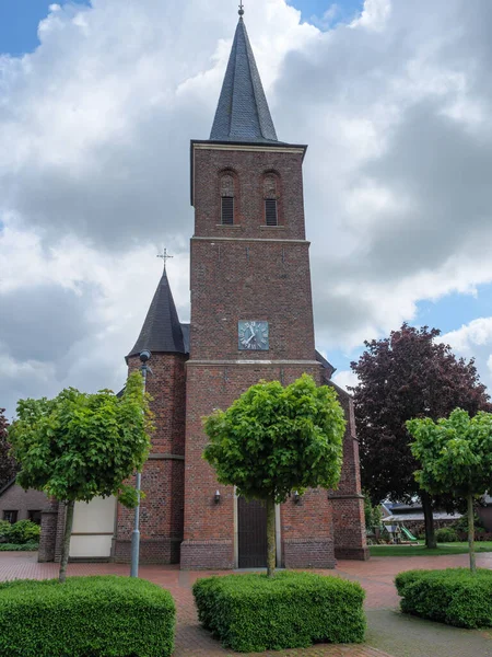 Jaro Německém Muensterlandu — Stock fotografie