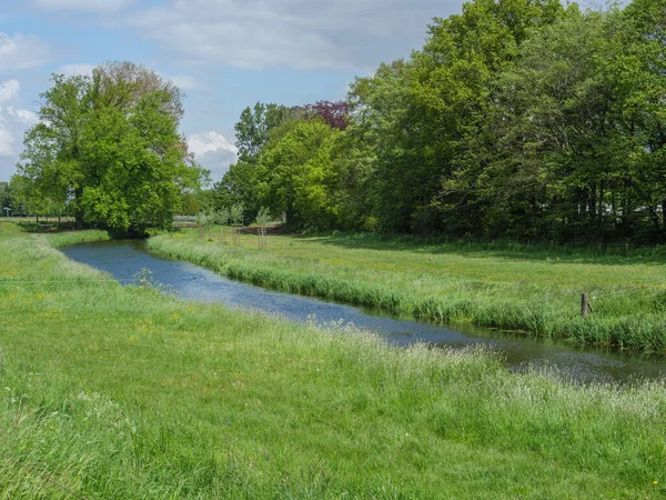 Lente Het Duitse Muensterland — Stockfoto