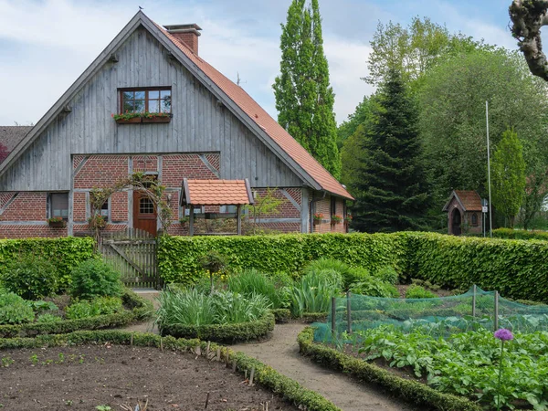 Spring Time German Muensterland — Stock Photo, Image