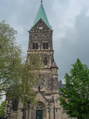 Ruhr aerea 'daki herten şehri.