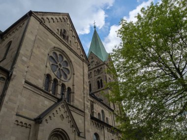 Ruhr aerea 'daki herten şehri.