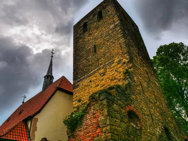 Miasto Herten Ruhr Aerea — Zdjęcie stockowe