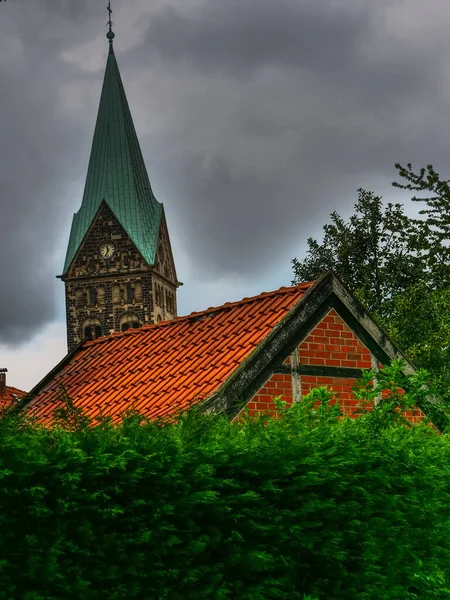 Ciudad Herten Ruhr Aerea — Foto de Stock