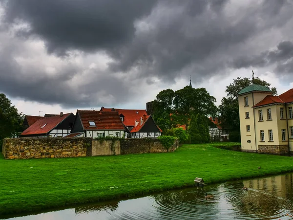 Cidade Herten Ruhr Aerea — Fotografia de Stock