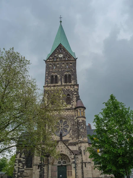 Città Herten Nella Ruhr Aerea — Foto Stock