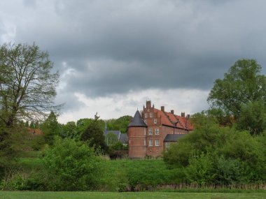 Ruhr aerea 'daki herten şehri. 