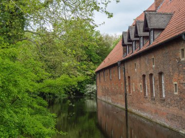 Ruhr aerea 'daki herten şehri. 
