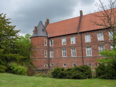 Ruhr aerea 'daki herten şehri. 