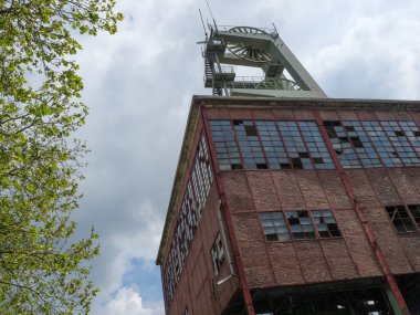 Ruhr aerea 'daki herten şehri. 