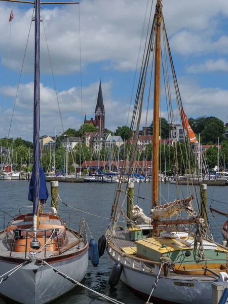 Ciudad Flensburg Mar Báltico Alemania —  Fotos de Stock