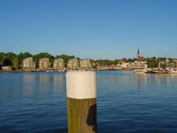 Cidade Flensburg Mar Báltico Alemanha — Fotografia de Stock