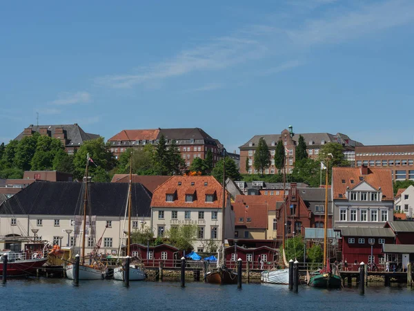 Flensburg Cidade Alemanha Mar Baltico — Fotografia de Stock