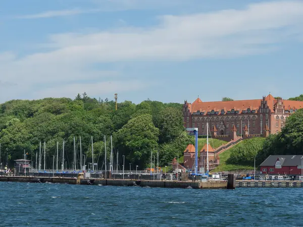 Cidade Flensburg Mar Báltico — Fotografia de Stock