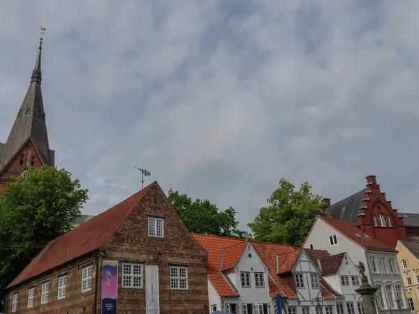Город Фленсбург Балтийском Море — стоковое фото