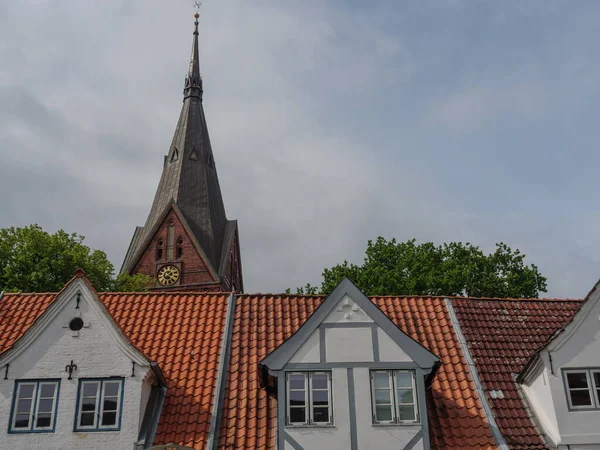 Ville Flensburg Bord Mer Baltique — Photo