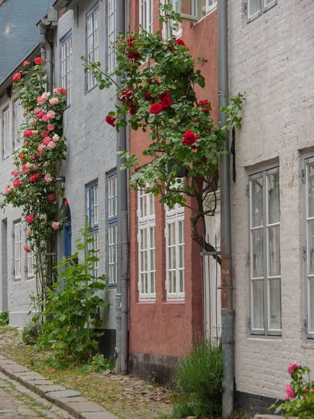 Die Stadt Flensburg Der Ostsee — Stockfoto