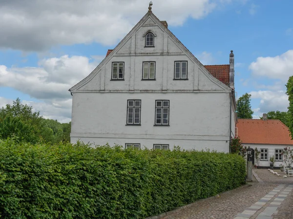 Het Strand Het Kasteel Van Gluecksburg Duitsland — Stockfoto