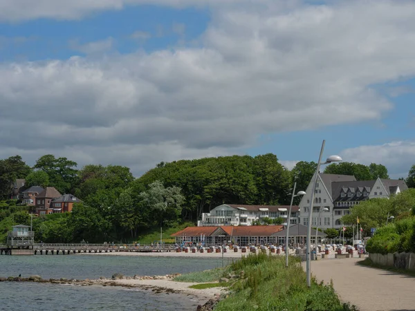 Plage Château Gluecksburg Allemagne — Photo