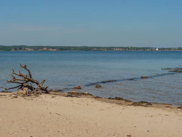 Hiking Baltic Sea Gluecksburg Germany — Stock Photo, Image