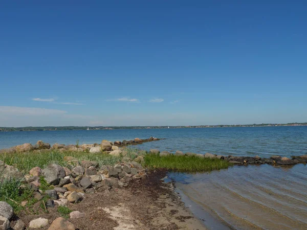 Hiking Baltic Sea Gluecksburg Germany — Stock Photo, Image