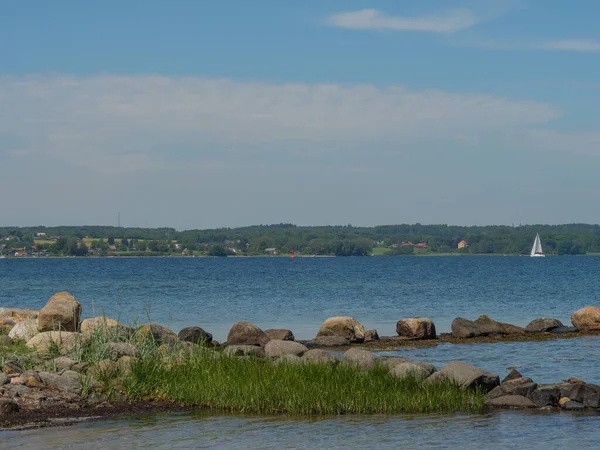 Пешие Прогулки Балтийскому Морю Возле Глюксбурга Германии — стоковое фото