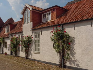 Kuzey Denizi 'ndeki Husum şehri