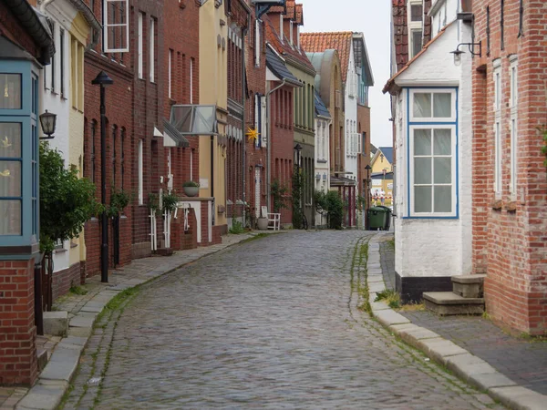 Cidade Husum Mar Norte — Fotografia de Stock