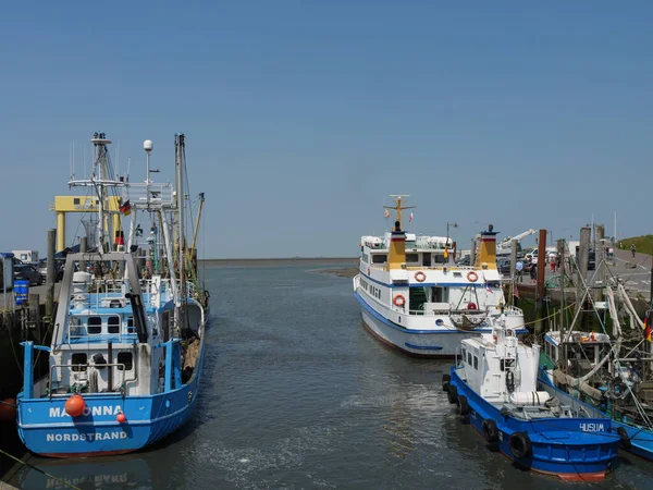 Hallig Hooge Iin German North Sea — Stock Photo, Image