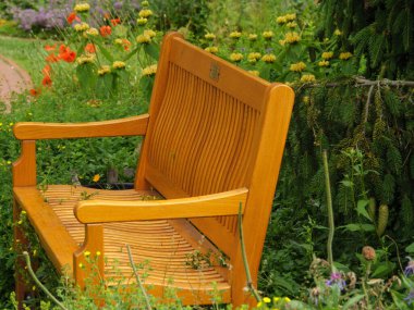 Westphalia 'da bir parkta yaz zamanı