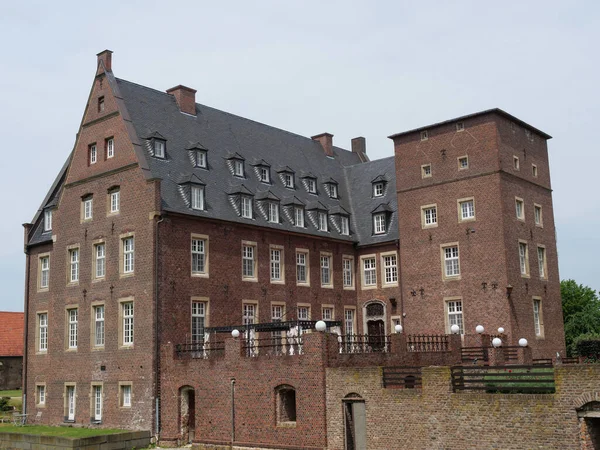 Schloss Bei Wesel Deutschland — Stockfoto