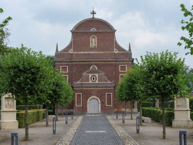 Alman muensterland 'inde küçük bir kilise