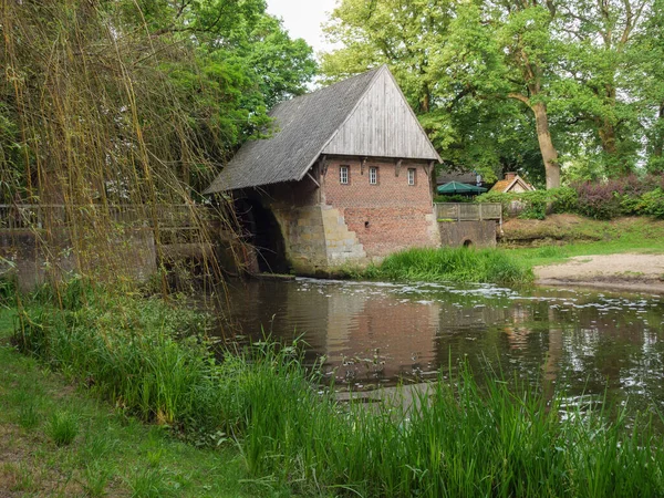 Petite Rivière Moulin Westphalie — Photo