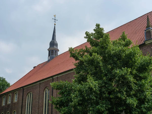 Alman Muensterland Inde Küçük Bir Kilise — Stok fotoğraf