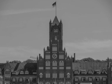Flensburg  city at the baltic sea in germany