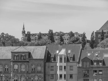 Flensburg  city at the baltic sea in germany