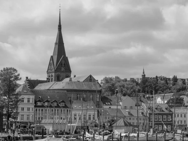 Cidade Flensburg Mar Báltico — Fotografia de Stock