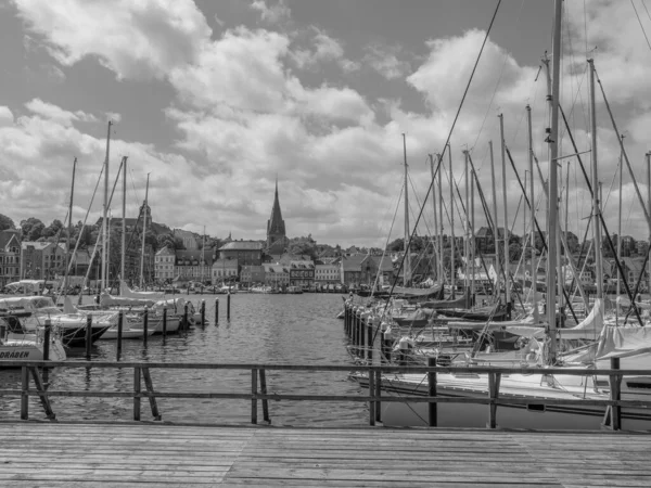 Ciudad Flensburg Mar Báltico —  Fotos de Stock
