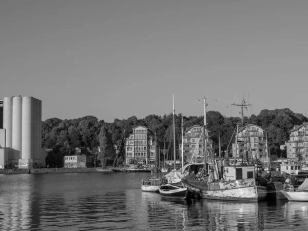 Місто Фленсбург Біля Балтійського Моря — стокове фото