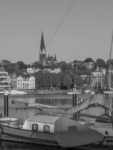 Ciudad Flensburg Mar Báltico —  Fotos de Stock