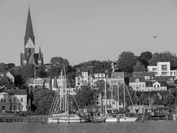 Cidade Flensburg Mar Báltico — Fotografia de Stock