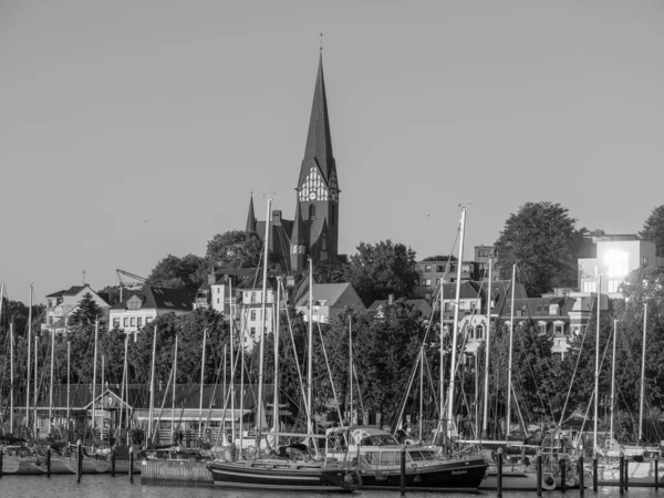 Cidade Flensburg Mar Báltico — Fotografia de Stock