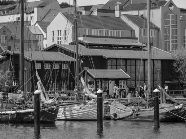 Flensburg Stad Aan Baltische Zee Duitsland — Stockfoto