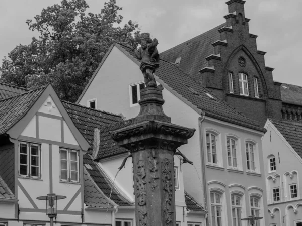 Flensburg Város Baltikum Tenger Németországban — Stock Fotó