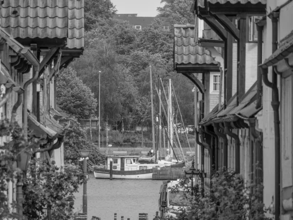 Flensburg Cidade Mar Báltico Alemanha — Fotografia de Stock