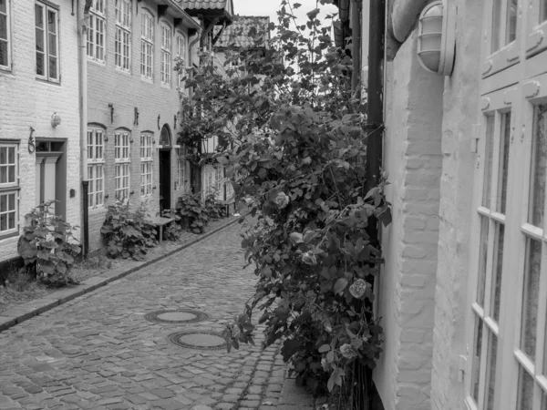 Flensburg Město Baltského Moře Německu — Stock fotografie